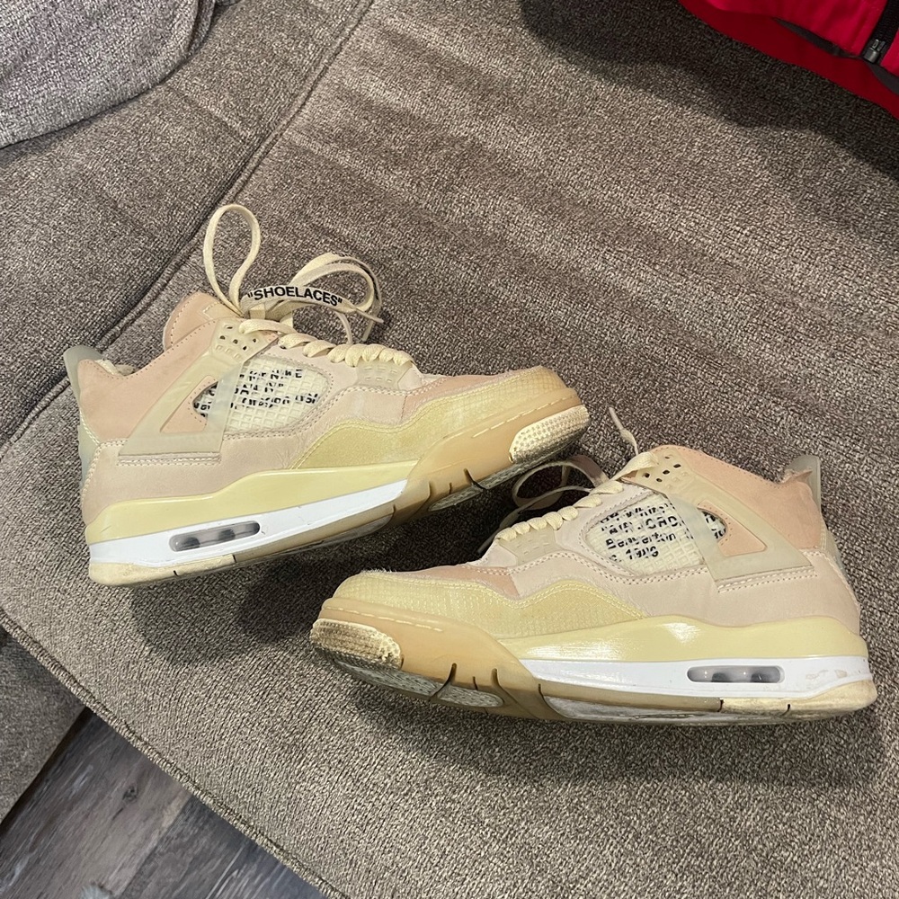 Size 8.5 - Jordan 4 SP x Off-White Mid Sail W